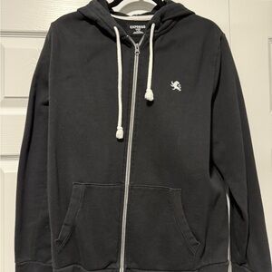Express Black Men's Hoodie Sweater